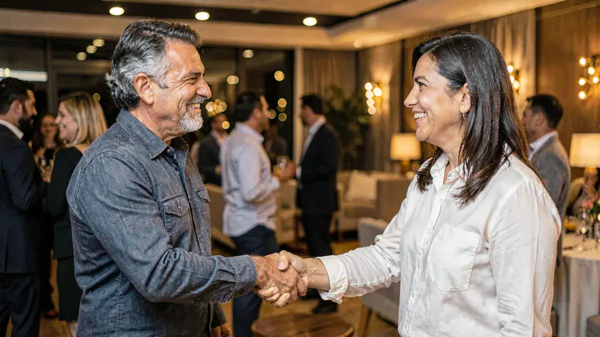 Ilustración: Cómo presentarte en una fiesta liberal si eres pareja